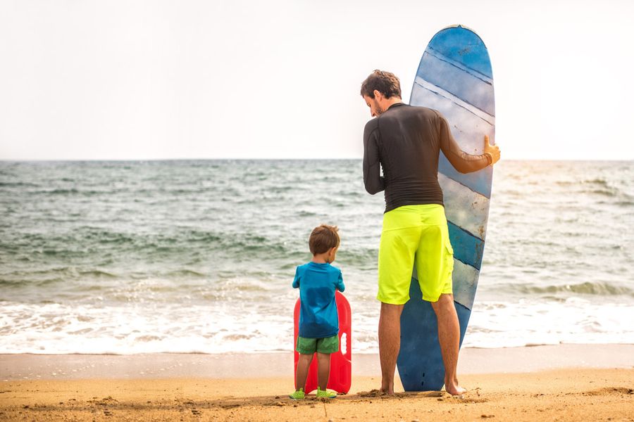 Beach photography tips horizon