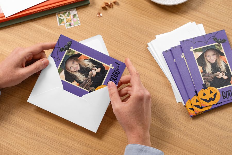 Sending an invite card