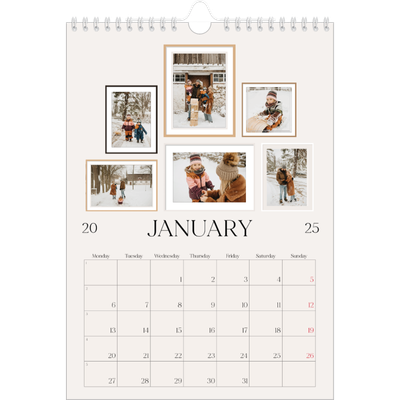 Photo calendars