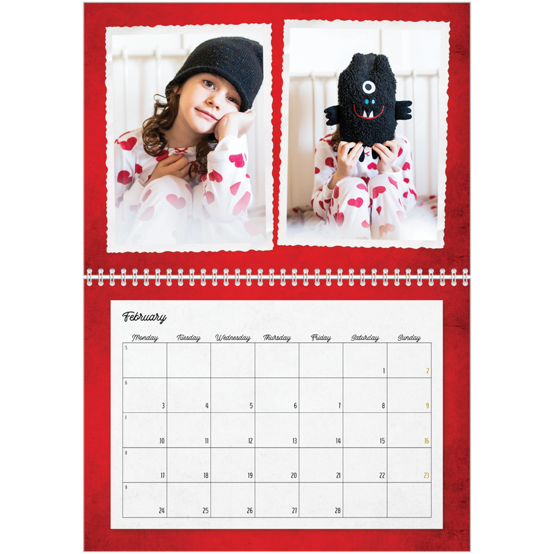 Picture collection Calendar A4double